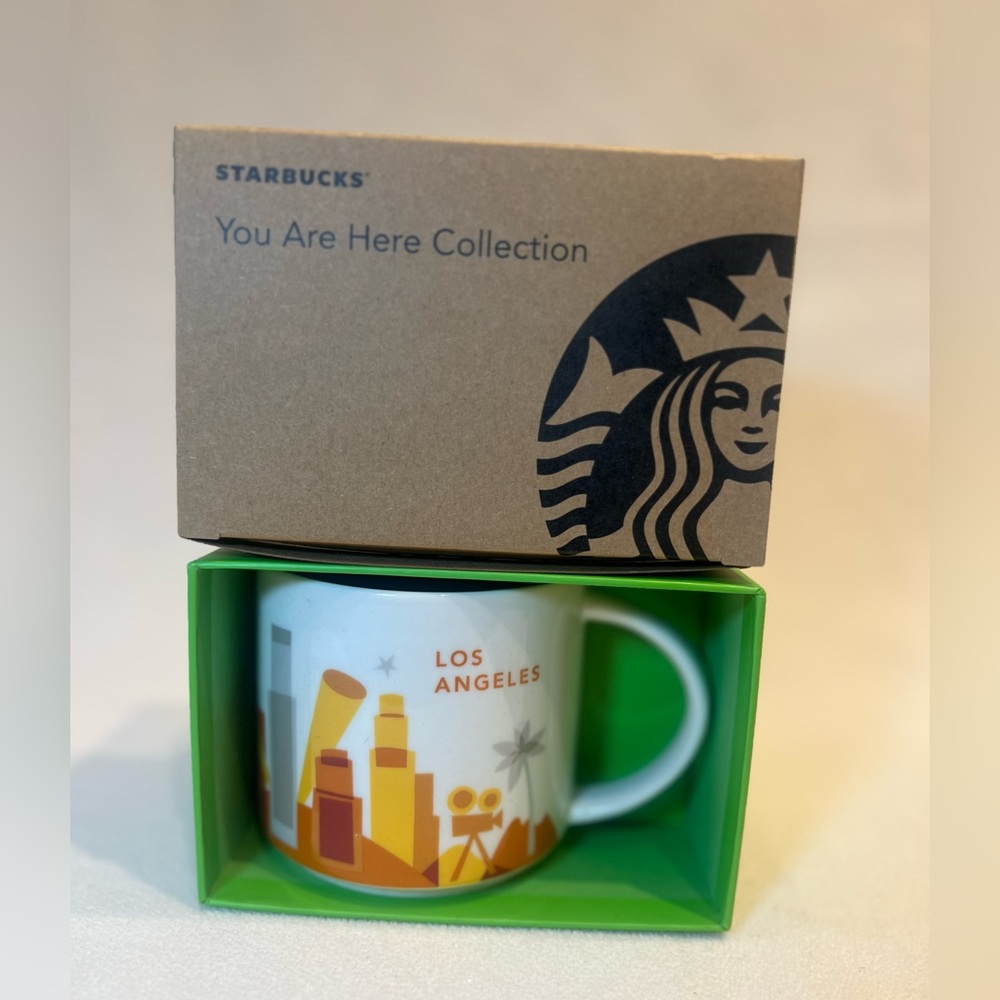 Starbucks Los Angeles You Are Here Collection Coffee Cup Mug New in Box